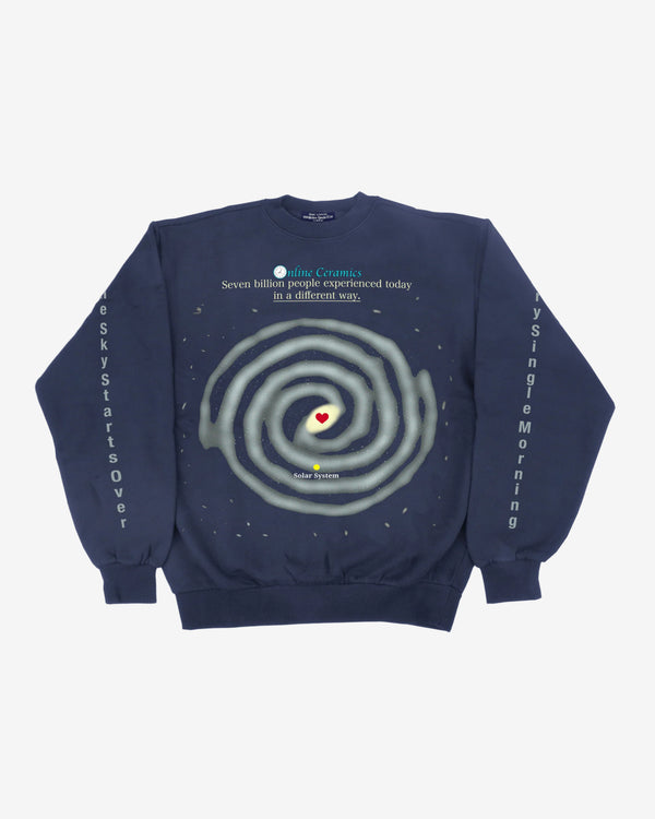 Online Ceramics - Men's Every Single Day Crewneck - (Navy)
