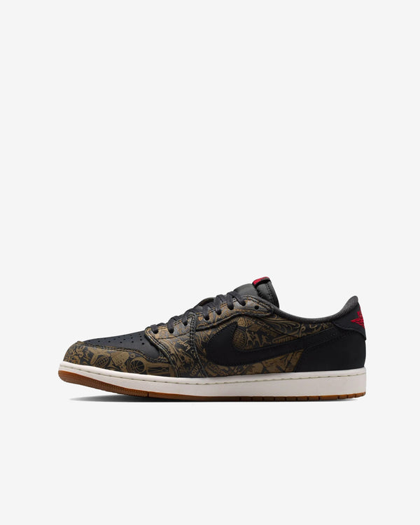 Jordan - Air Jordan 1 Low OG Laser - (Black/Varsity Red)