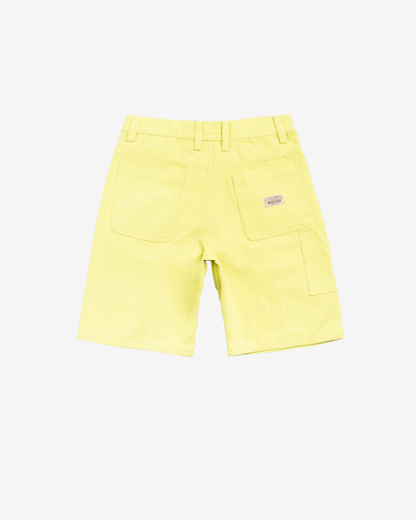 Stüssy - Men's Work Short Canvas - (Yellow)