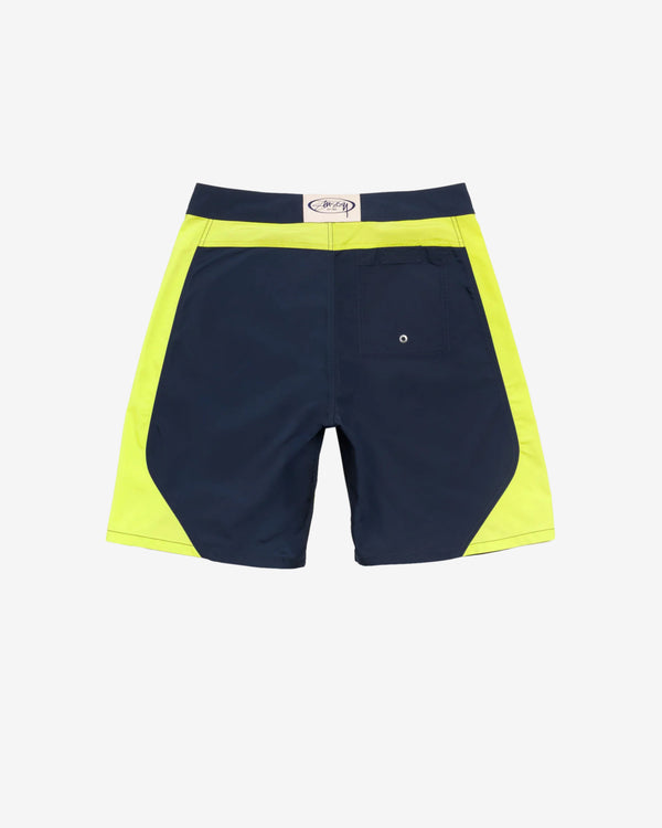 Stüssy - Men's Octane Board Short - (Navy/Yellow)
