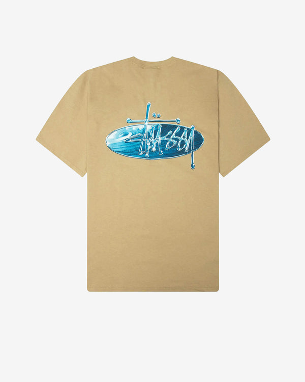 Stüssy - Men's Wave Oval Tee - (Khaki)