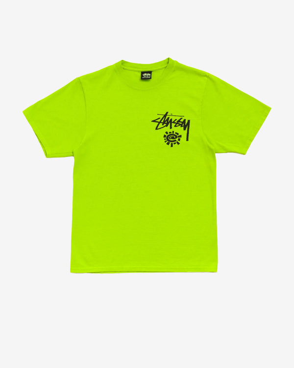 Stüssy - Men's Always Do What You Should Do World Tour Tee - (Lime)