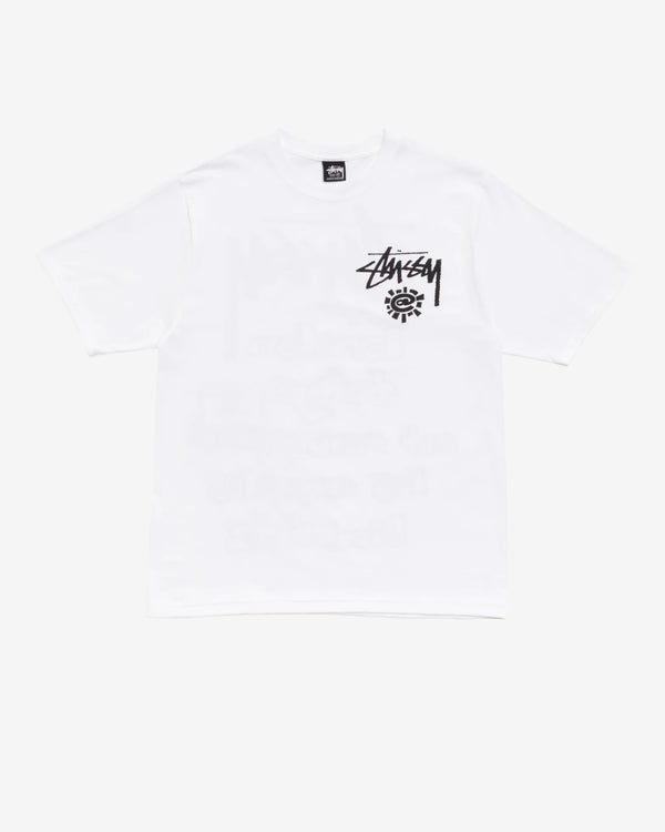 Stüssy - Men's Always Do What You Should Do World Tour Tee - (White)