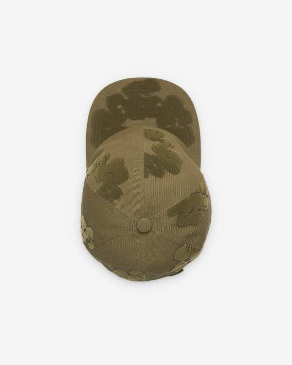 Denim Tears - Men's Cotton Wreath Flocked Cap - (Tan)