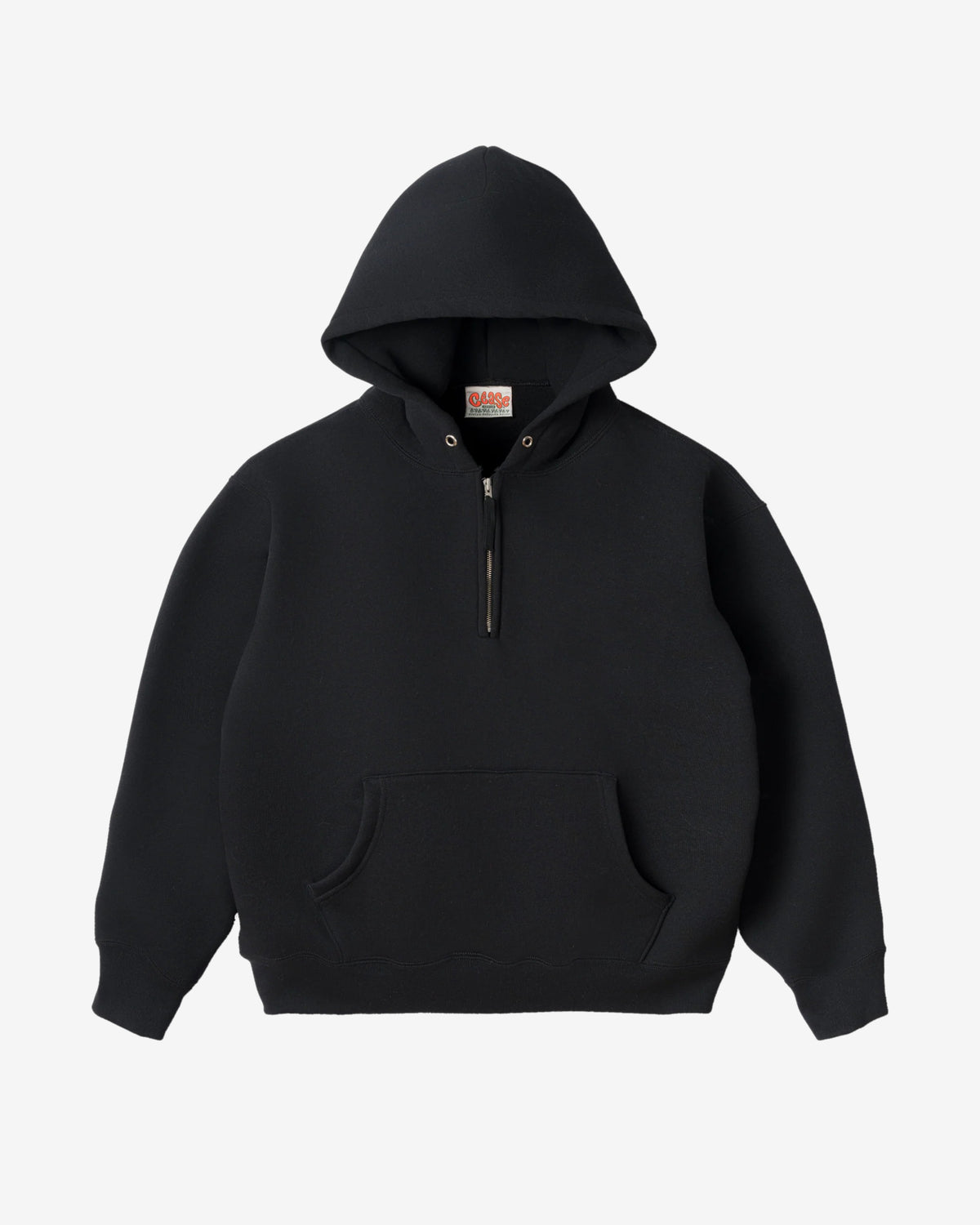 Cease - Quarter Zip Hoodie - (Black) view 1, Click to Zoom in