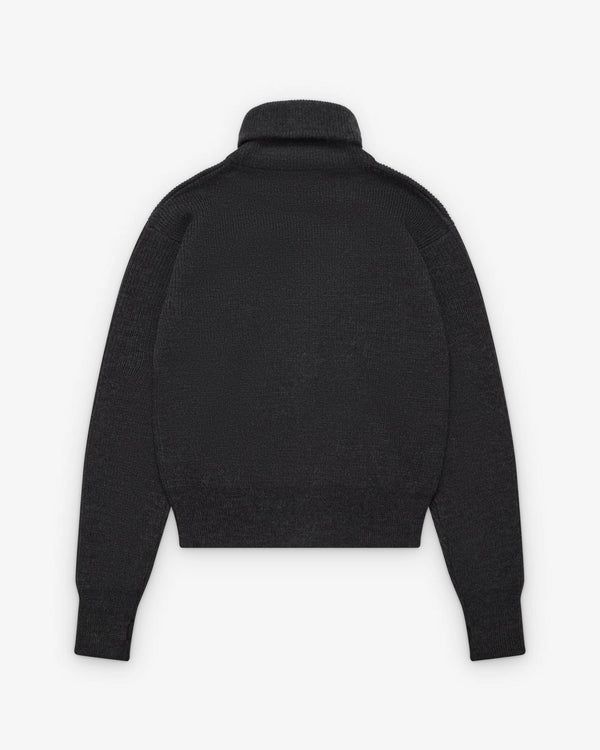 Lemaire - Men's Zipped Cardigan - (Ash Melange)
