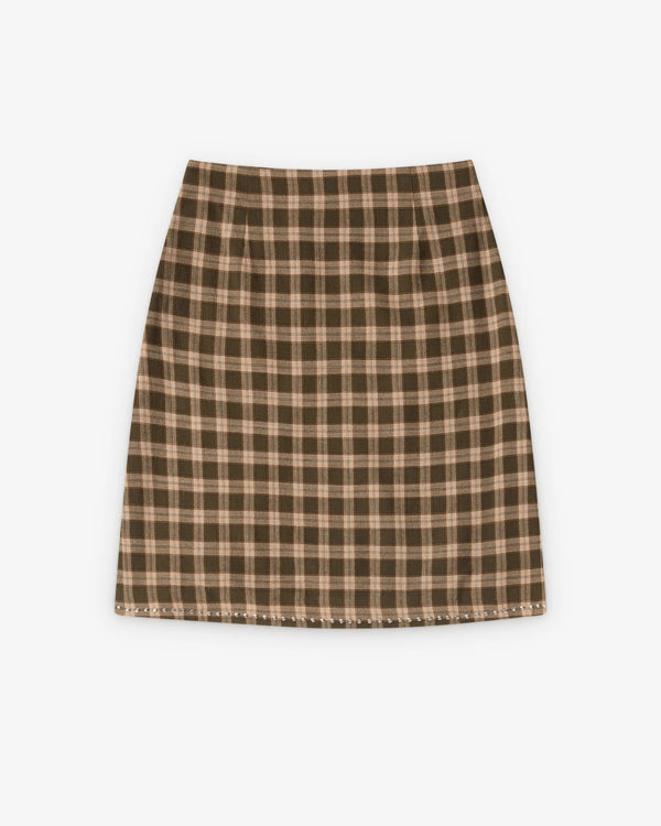 Wales Bonner - Women's Cosmic Skirt - (Jade/Ochre)