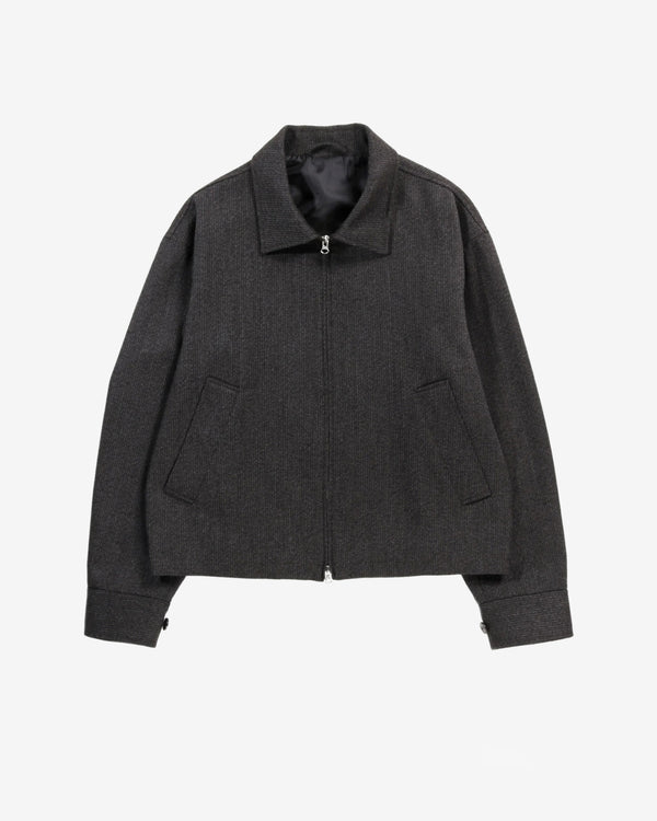 MFPEN - Men's Mail Jacket - (Brown Melange Stripe)
