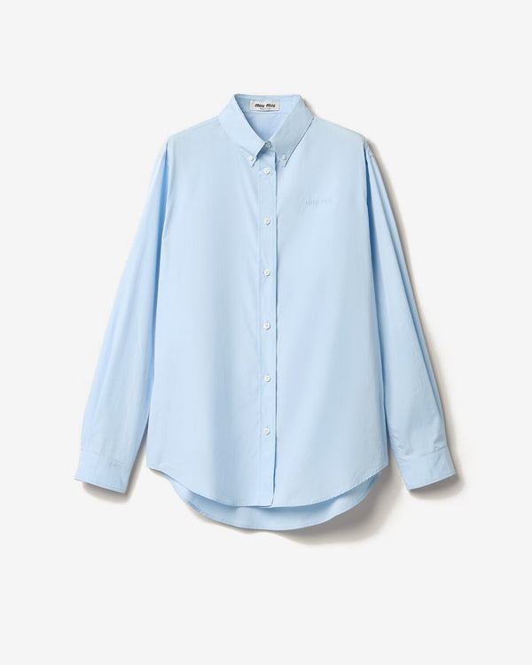 Miu Miu - Women's Shirt - (Light Blue)
