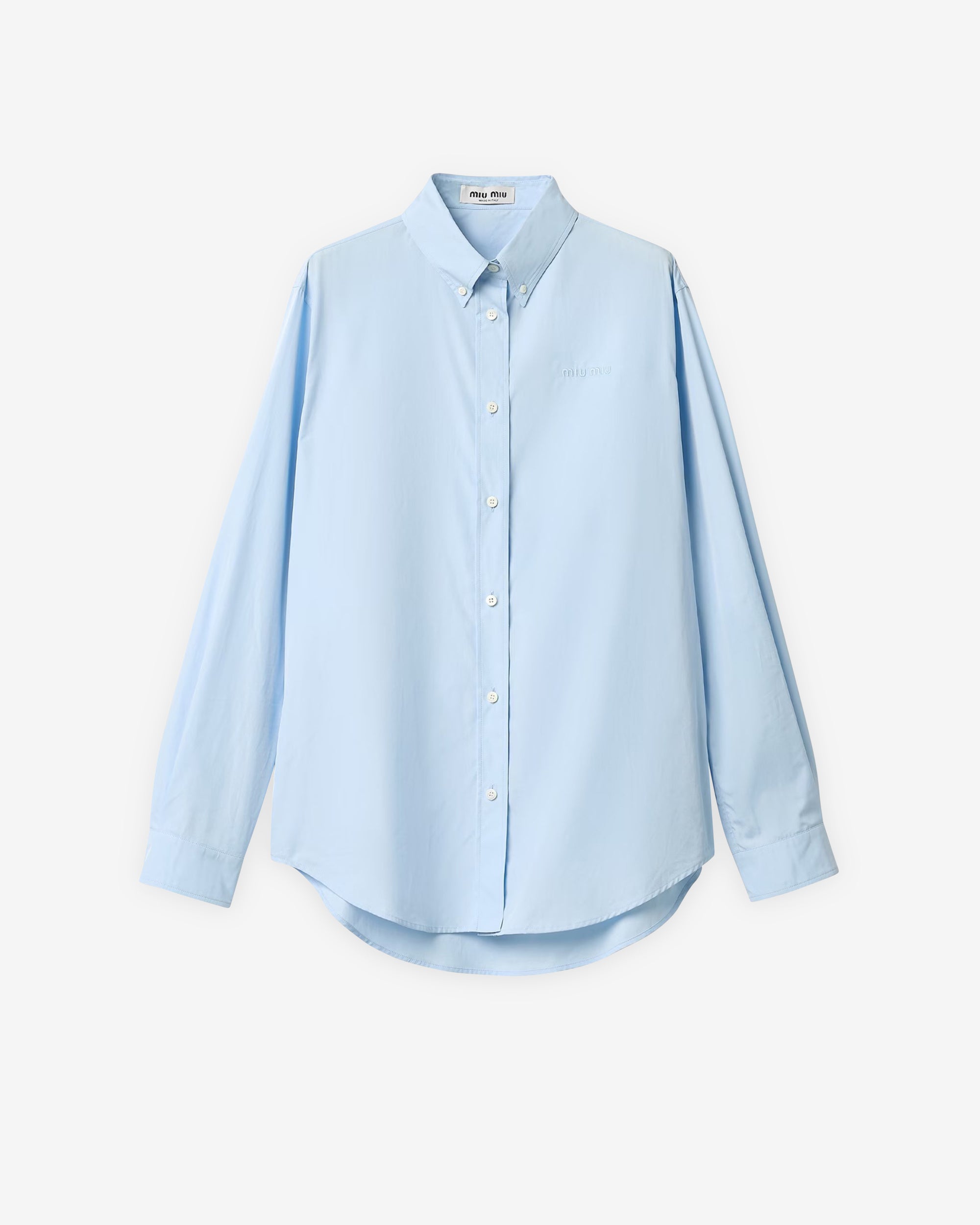Miu Miu - Women's Shirt - (Light Blue) view 1, Click to Zoom in
