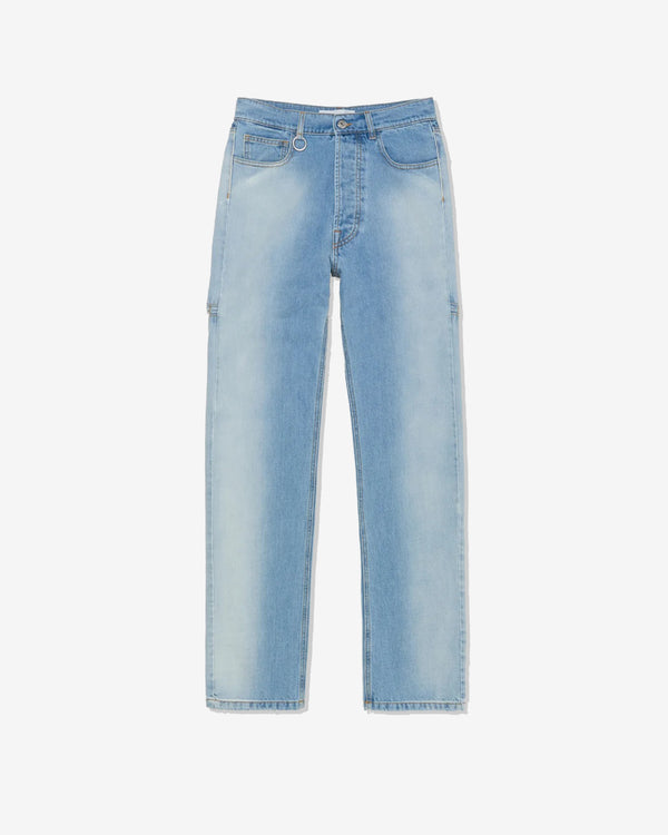 Random Identities - Men's Back Cut Denim Pants - (Blue)