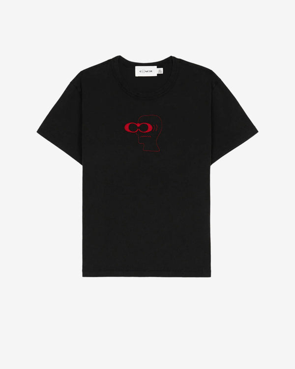 Brain Dead - Women's Coach Logo 90s Fit T-Shirt - (Black)