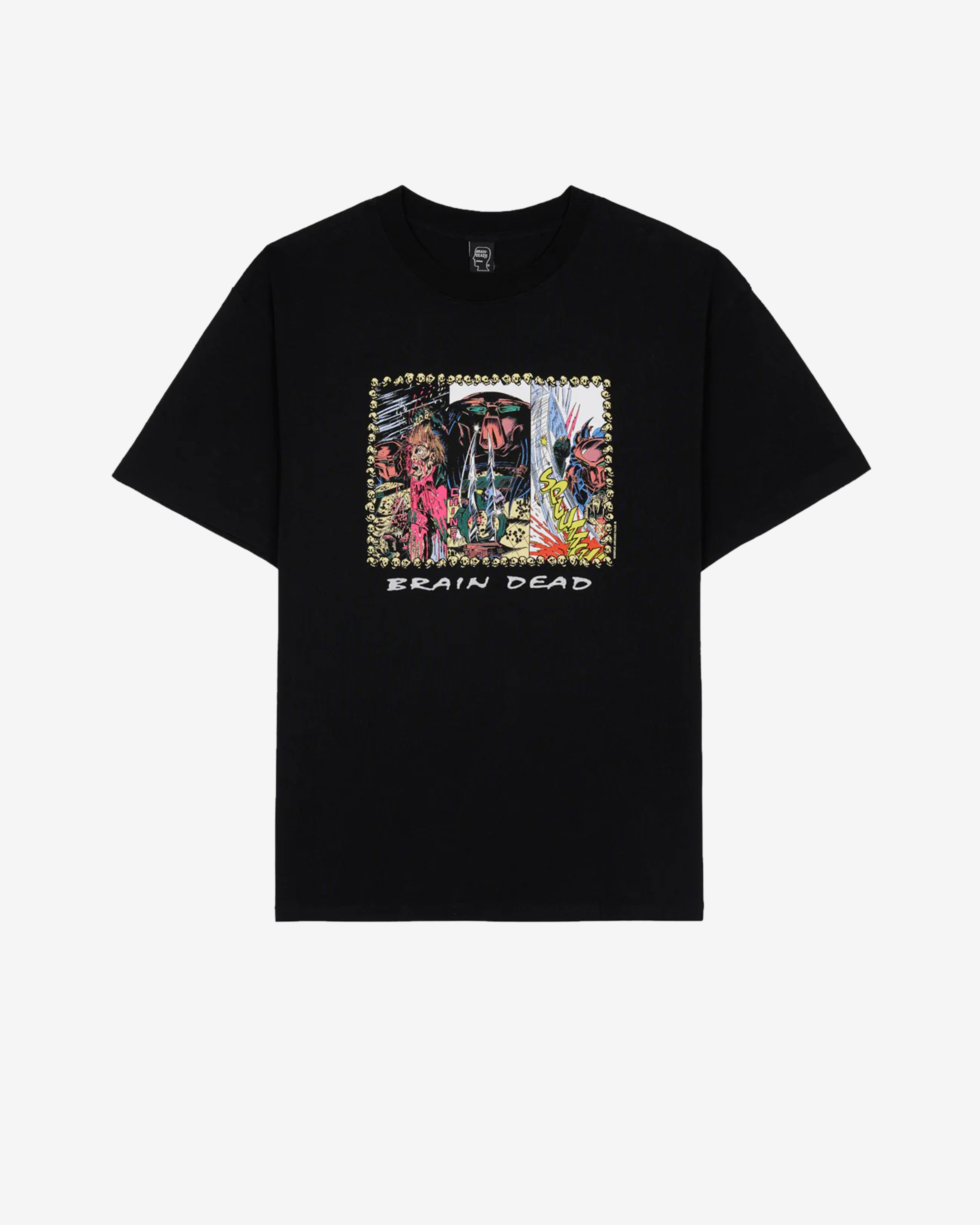 Brain Dead: Men's Predator Decimation T-Shirt (Black) | DSMNY E-SHOP