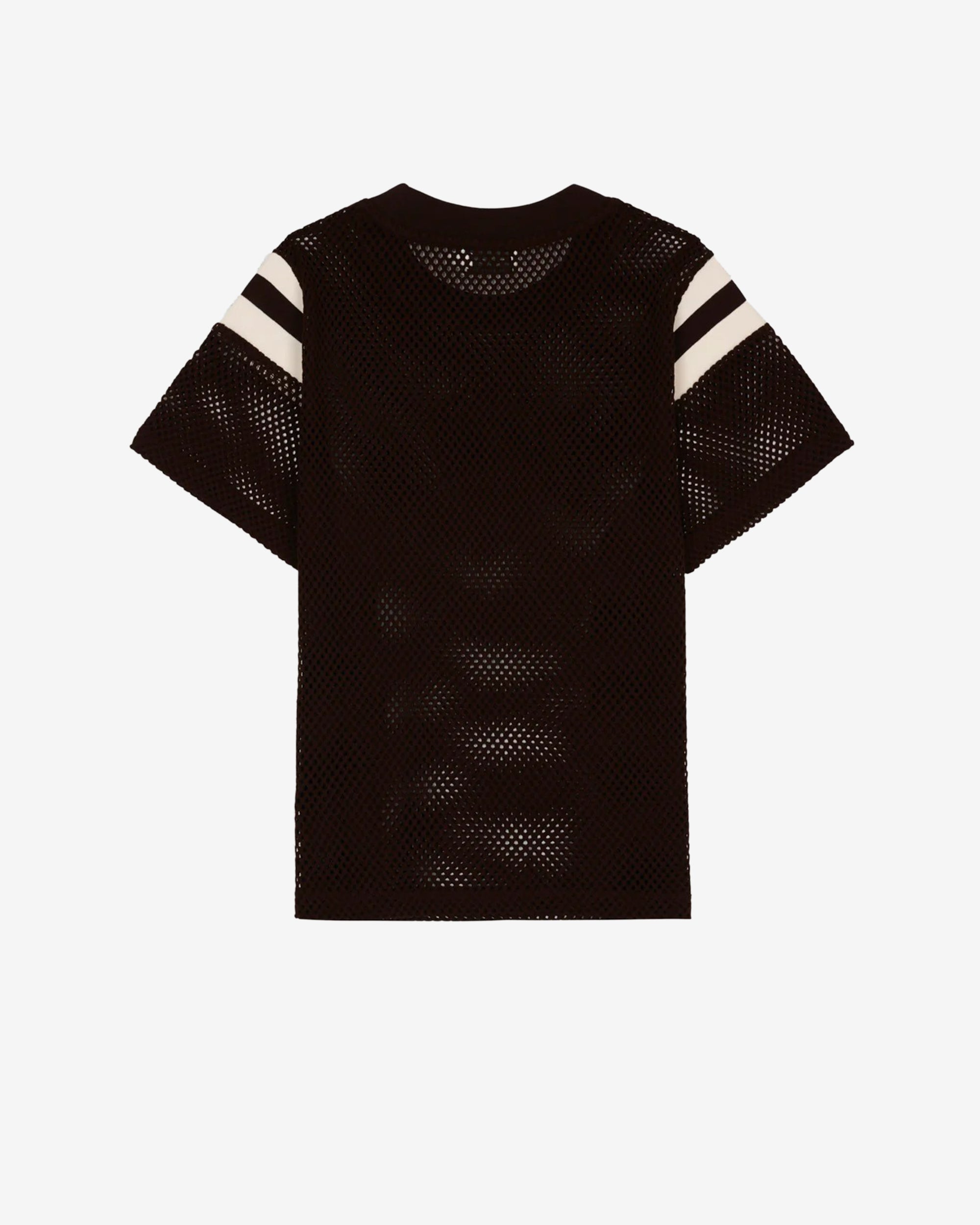 Brain Dead - Men's Coach Mesh Football T-Shirt - (Brown) view 2, Click to Zoom in