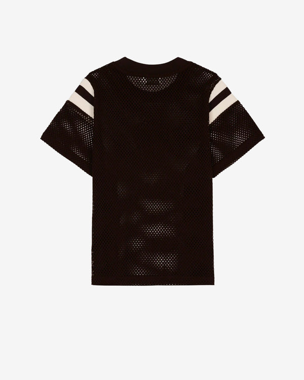 Brain Dead - Men's Coach Mesh Football T-Shirt - (Brown)