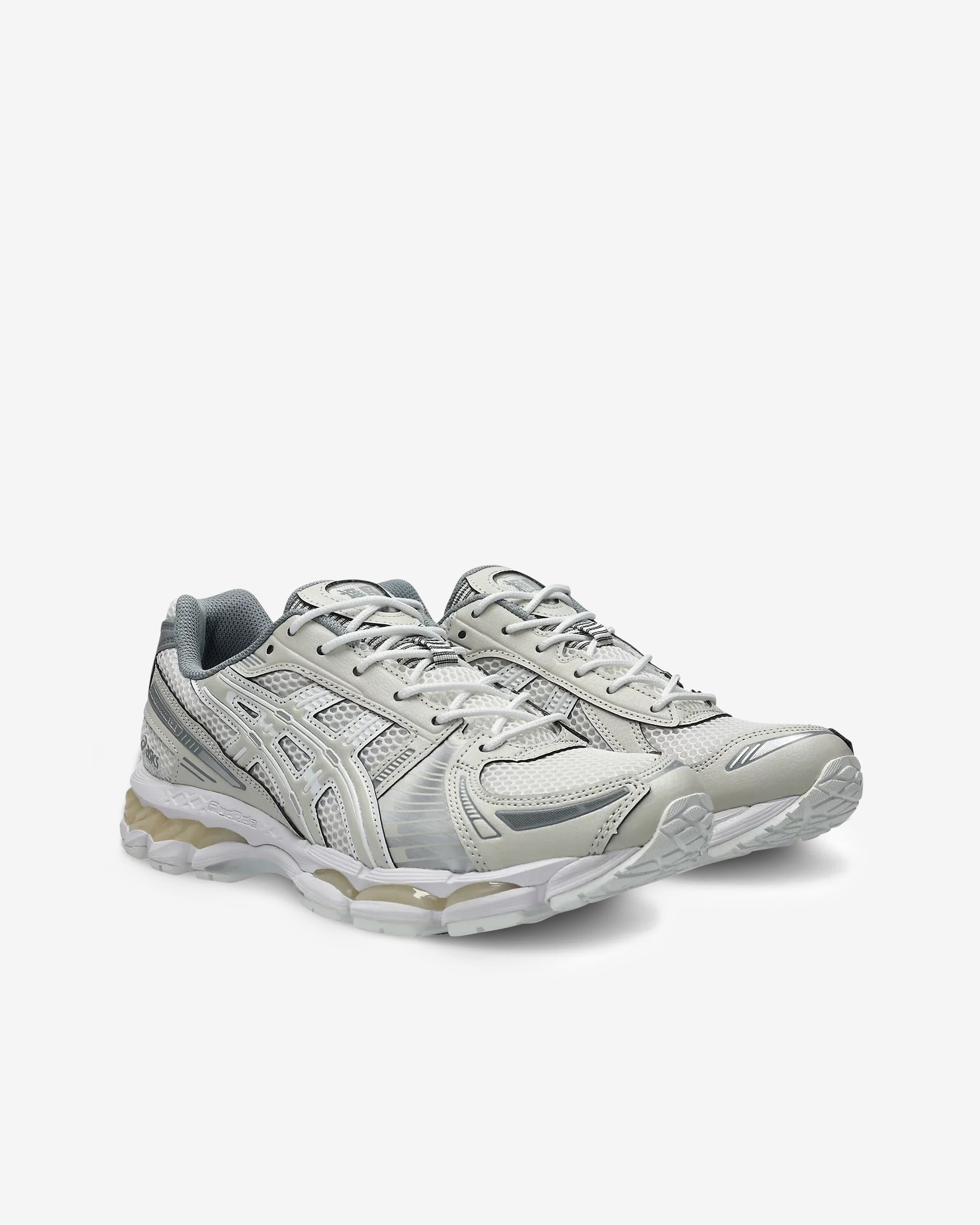 Asics - Men's GEL-KAYANO 12.1 Sneakers - (Cream/Smoke Grey) view 3, Click to Zoom in