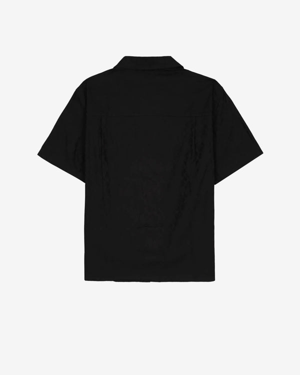 Brain Dead - Men's Coach Signature Camp Shirt - (Black)