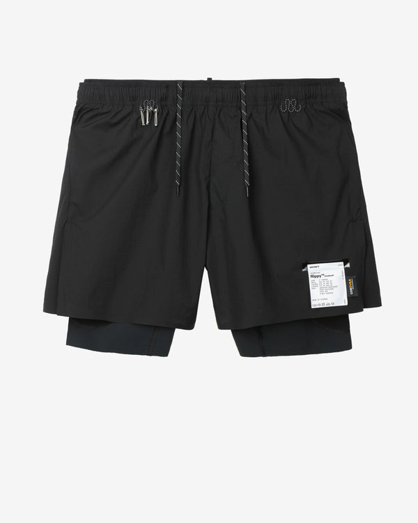 Satisfy - Rippy™ Cordura® 8" Trail Shorts - (Black)