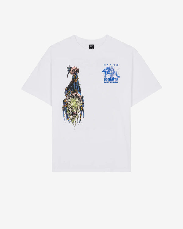 Brain Dead - Men's Predator Trophy T-Shirt - (White)