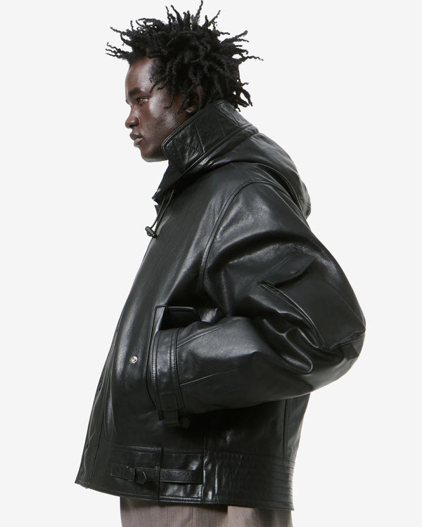 Our Legacy - Men's Orbit Jacket - (Malleable Black Bullhide)