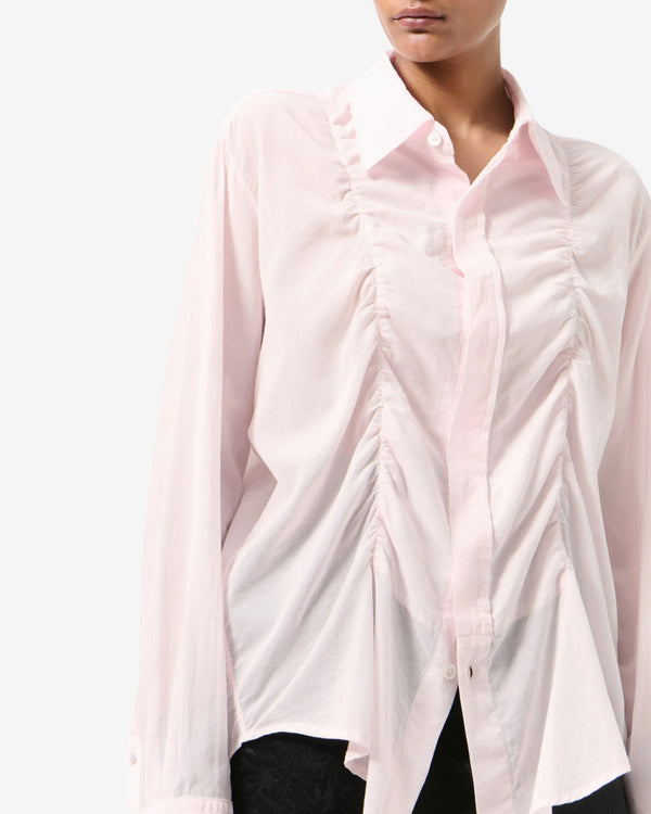 Our Legacy - Women's Jumble Shirt - (Hush Pink Pristine Voile)