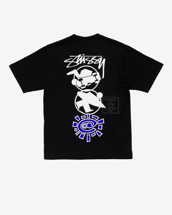 Stüssy - Men's Always Do What You Should Do Stack Tee - (Black)