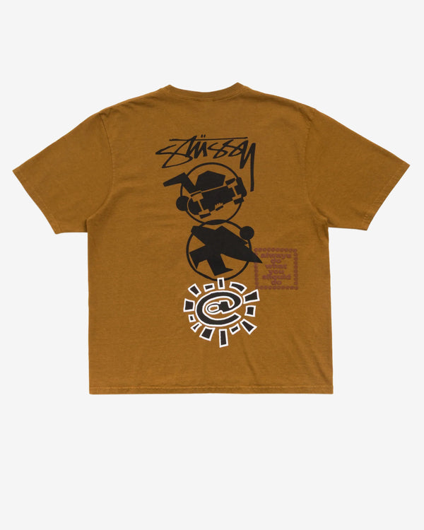 Stüssy - Men's Always Do What You Should Do Stack Tee - (Caramel)