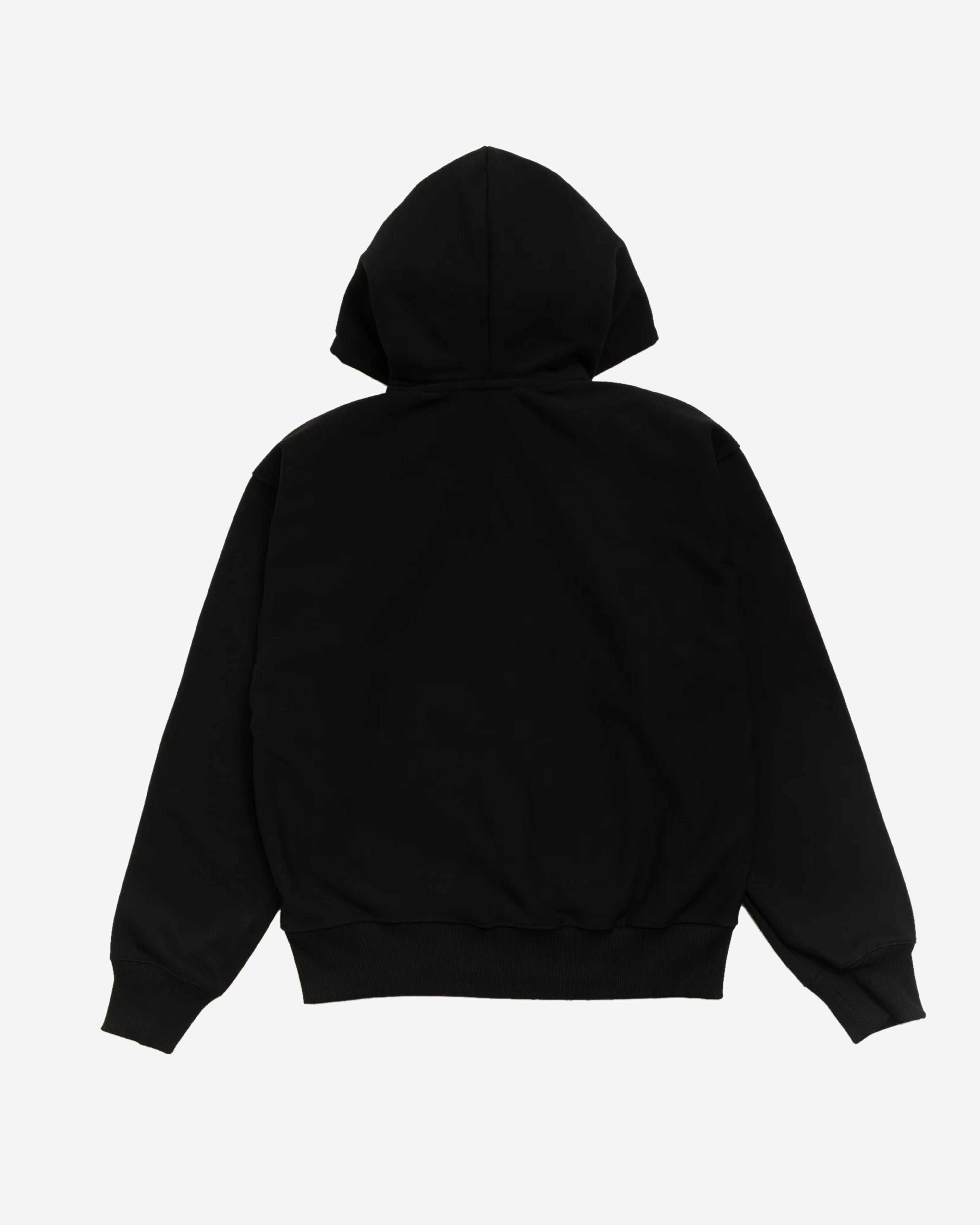 Stüssy: Men's Always Do What You Should Do Stack Zip Hoodie (Black