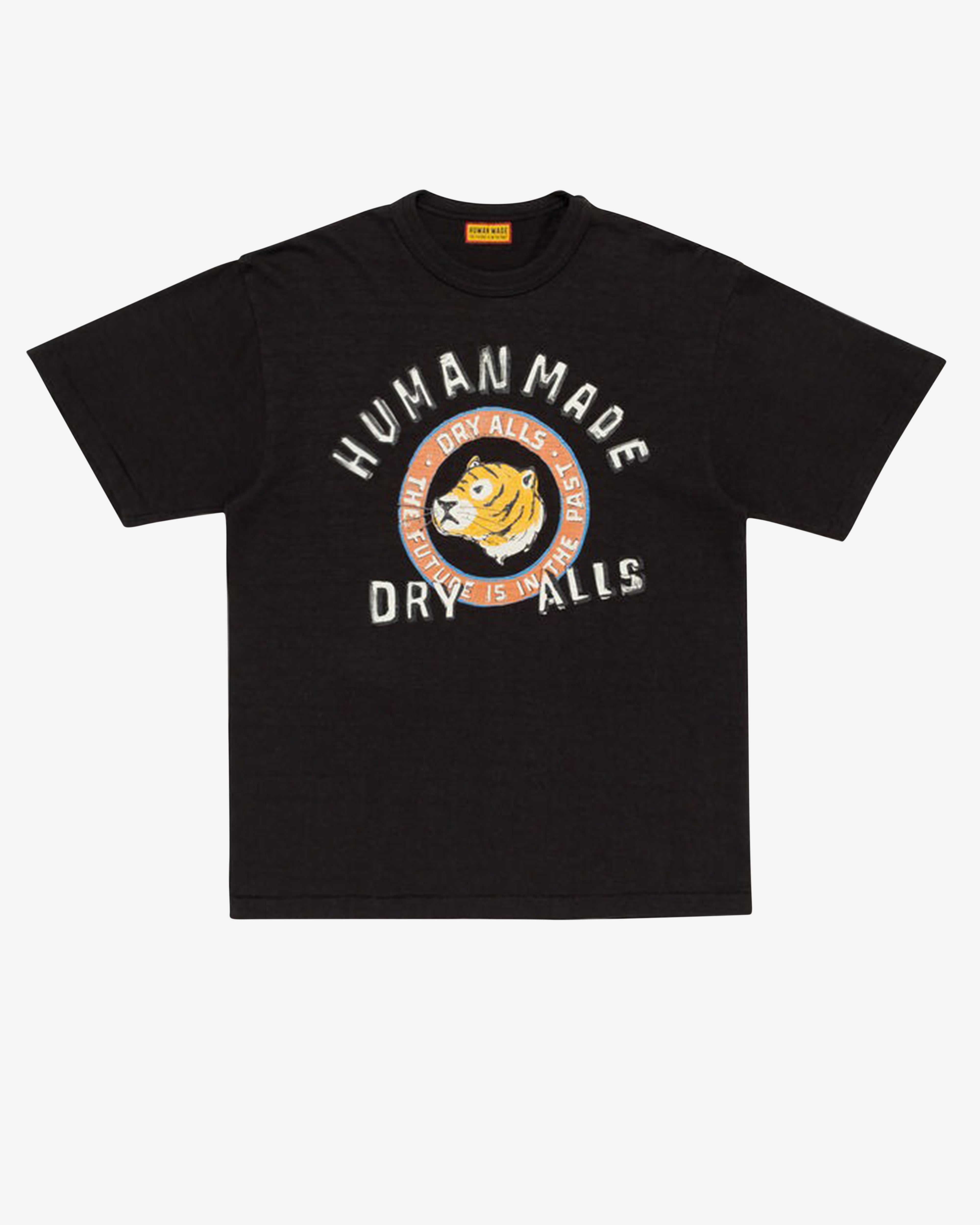 Human Made: Men's Dry Alls Tiger T-Shirt (Black) | DSMNY E-SHOP