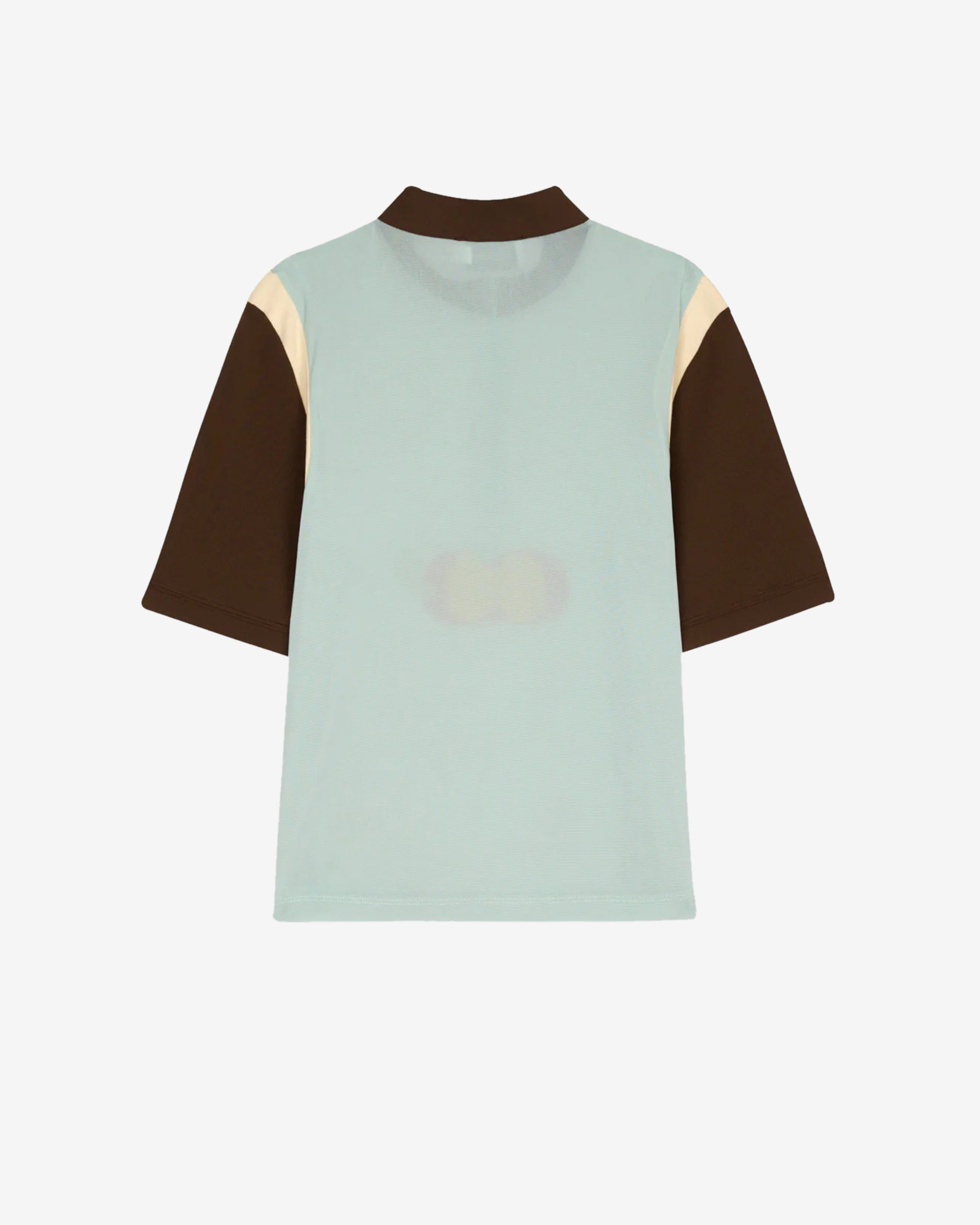 Brain Dead: Women's Coach Mesh Quarter Zip Top (Light Green