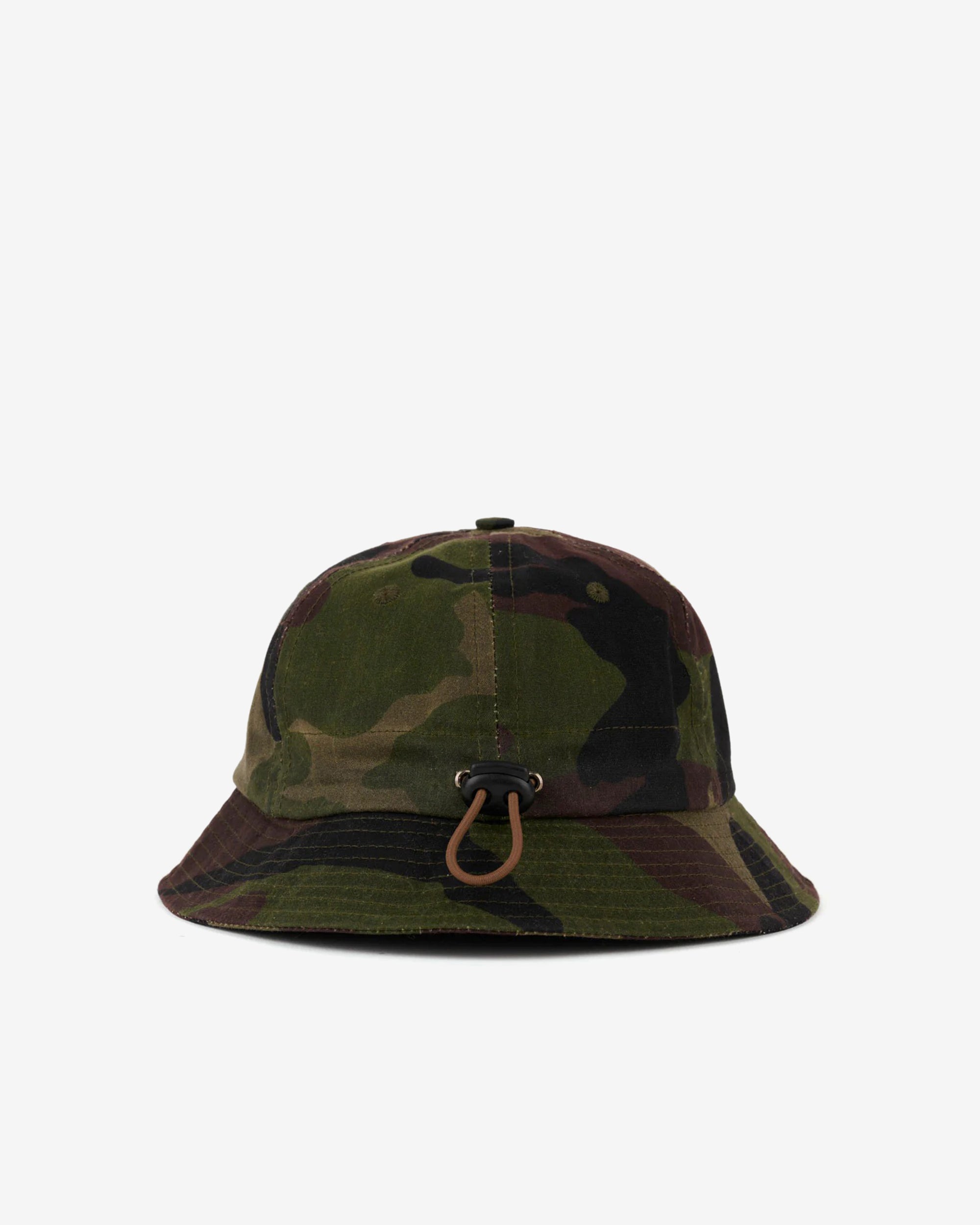 Brain Dead - Men's Adjustable 6 Panel Bell Hat - (Camo) view 3, Click to Zoom in