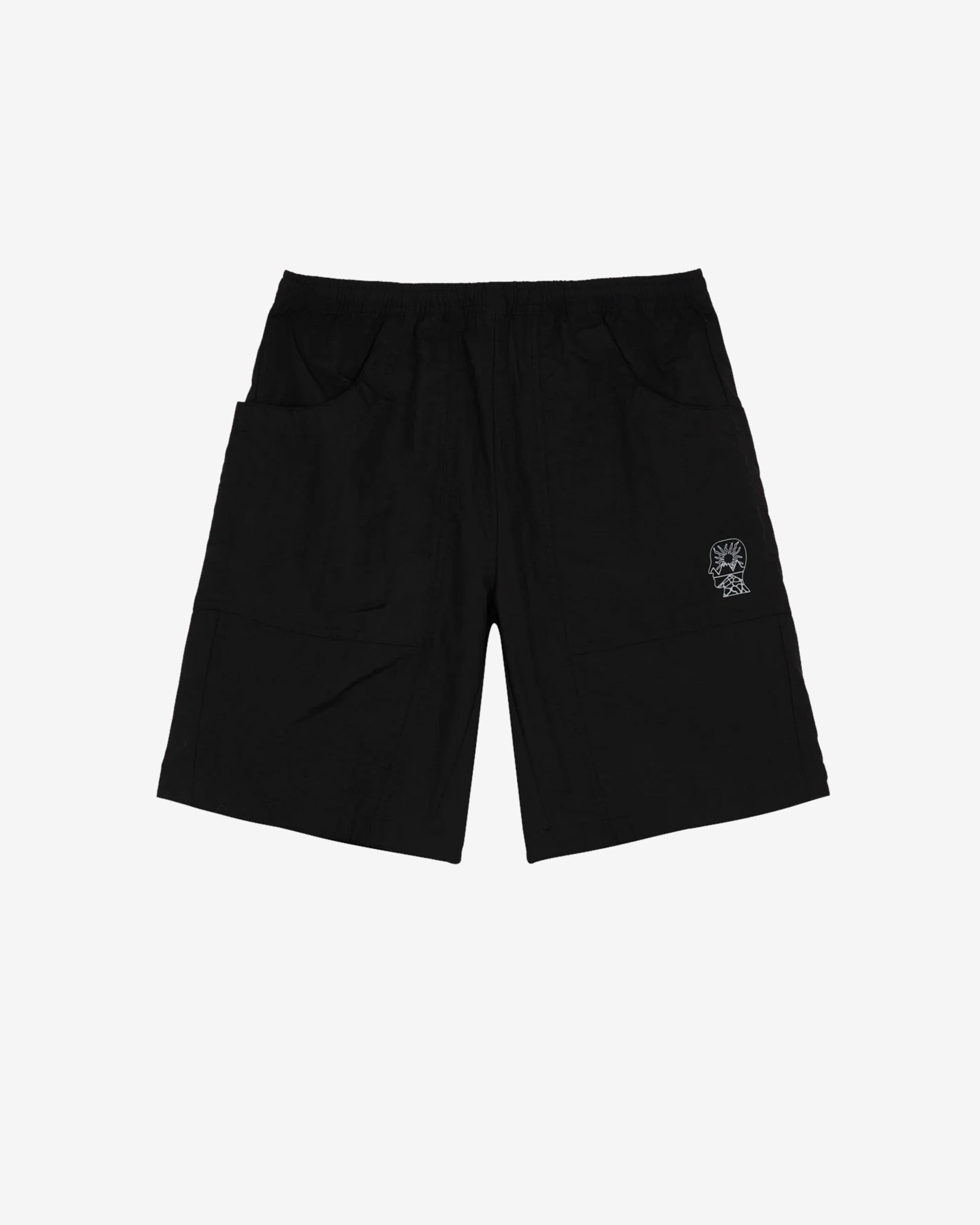 Brain Dead - Men's Equipment Nylon Utility Short - (Black) view 1, Click to Zoom in
