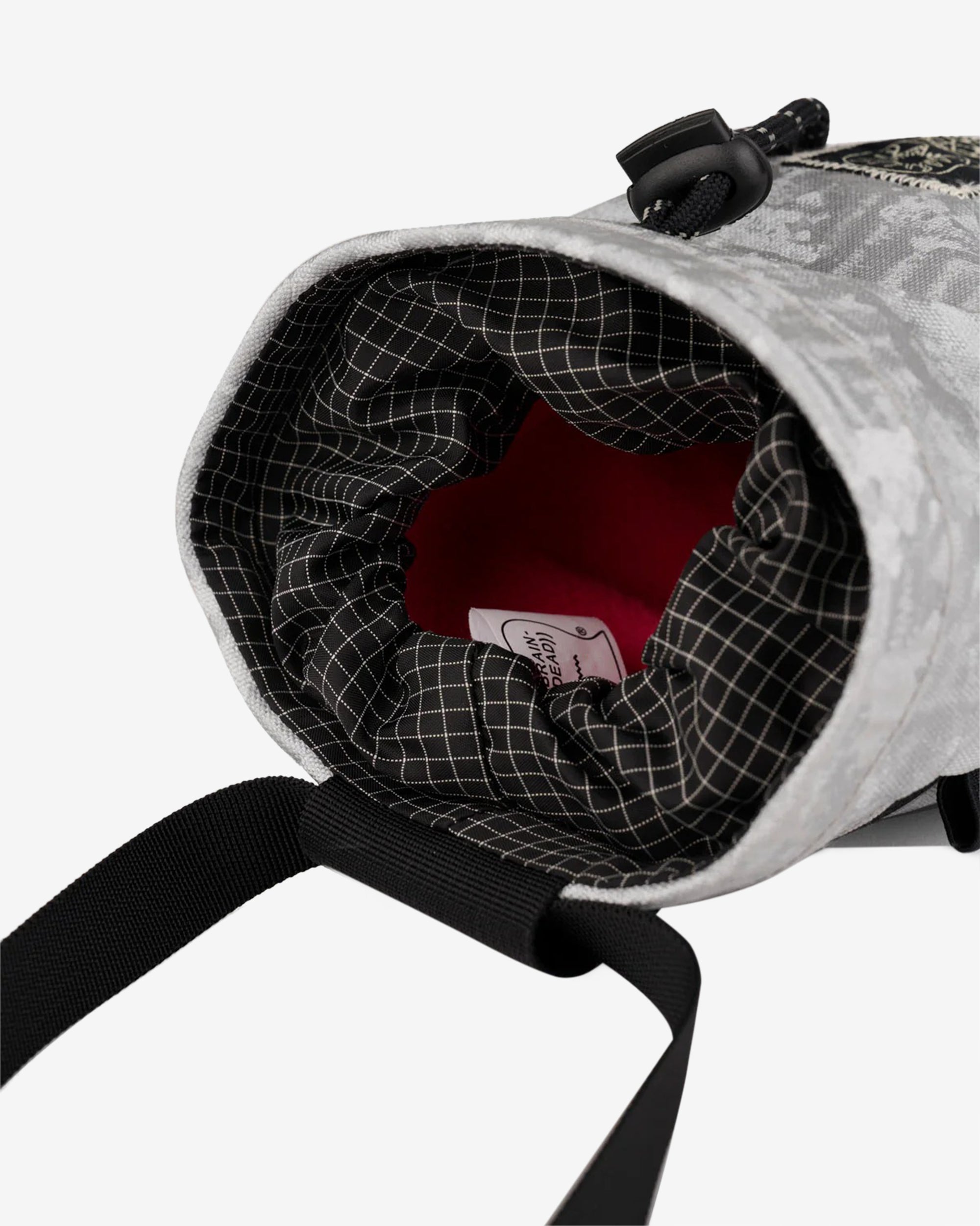 Brain Dead - Men's Equipment Chalk Bag - (Silver Camo) view 2, Click to Zoom in