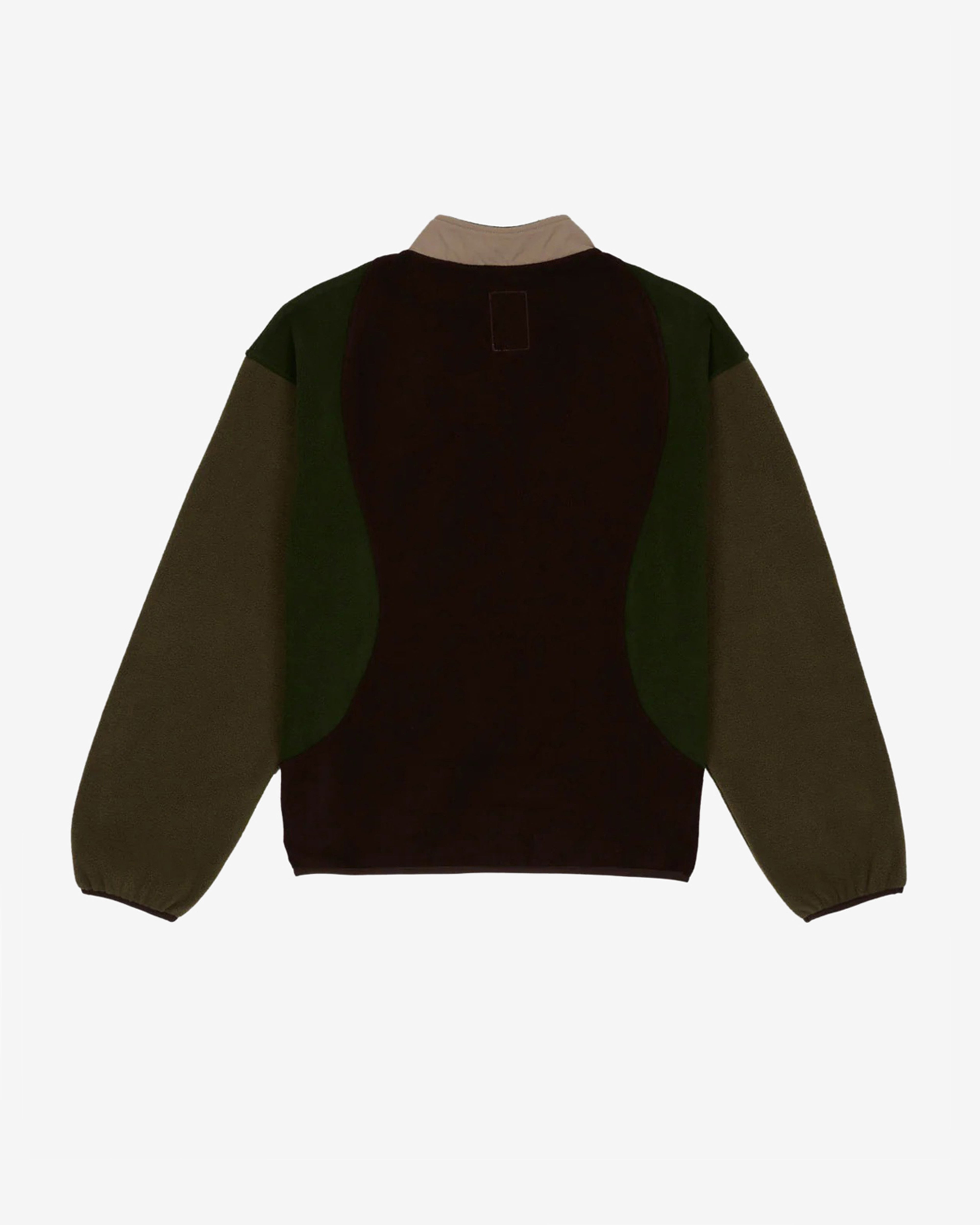 Brain Dead: Men's Equipment Pullover Jacket (Brown) | DSMNY E-SHOP