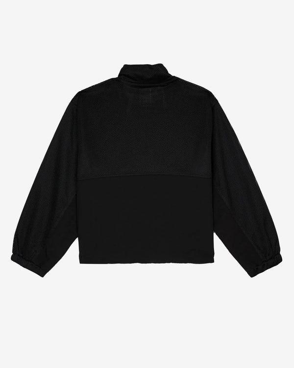 Brain Dead - Men's Equipment Tennis Zip Jacket - (Black Mesh)