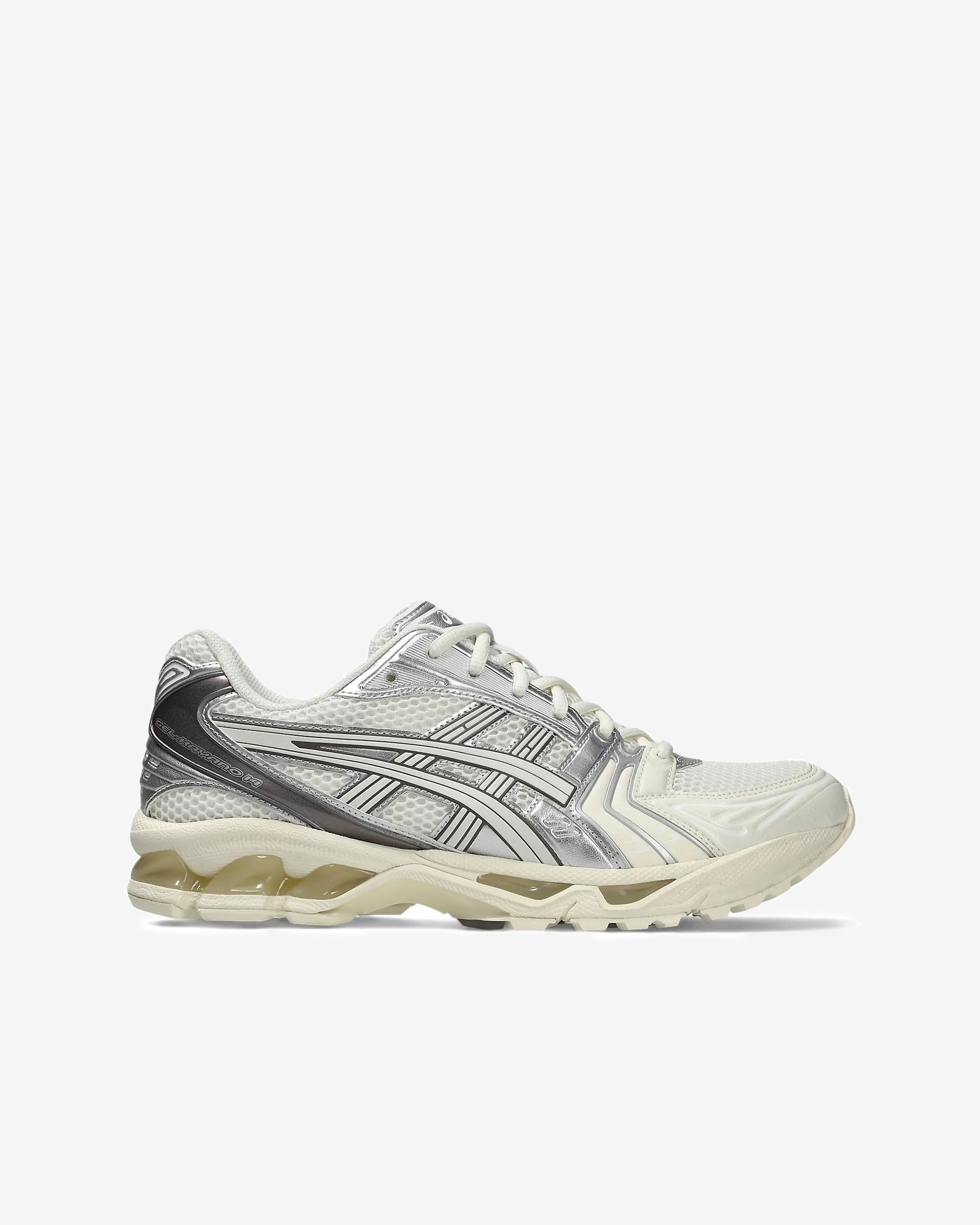 Asics: Men's GEL-KAYANO 14 Sneakers (Cream/Cocoa Powder) | DSMNY E