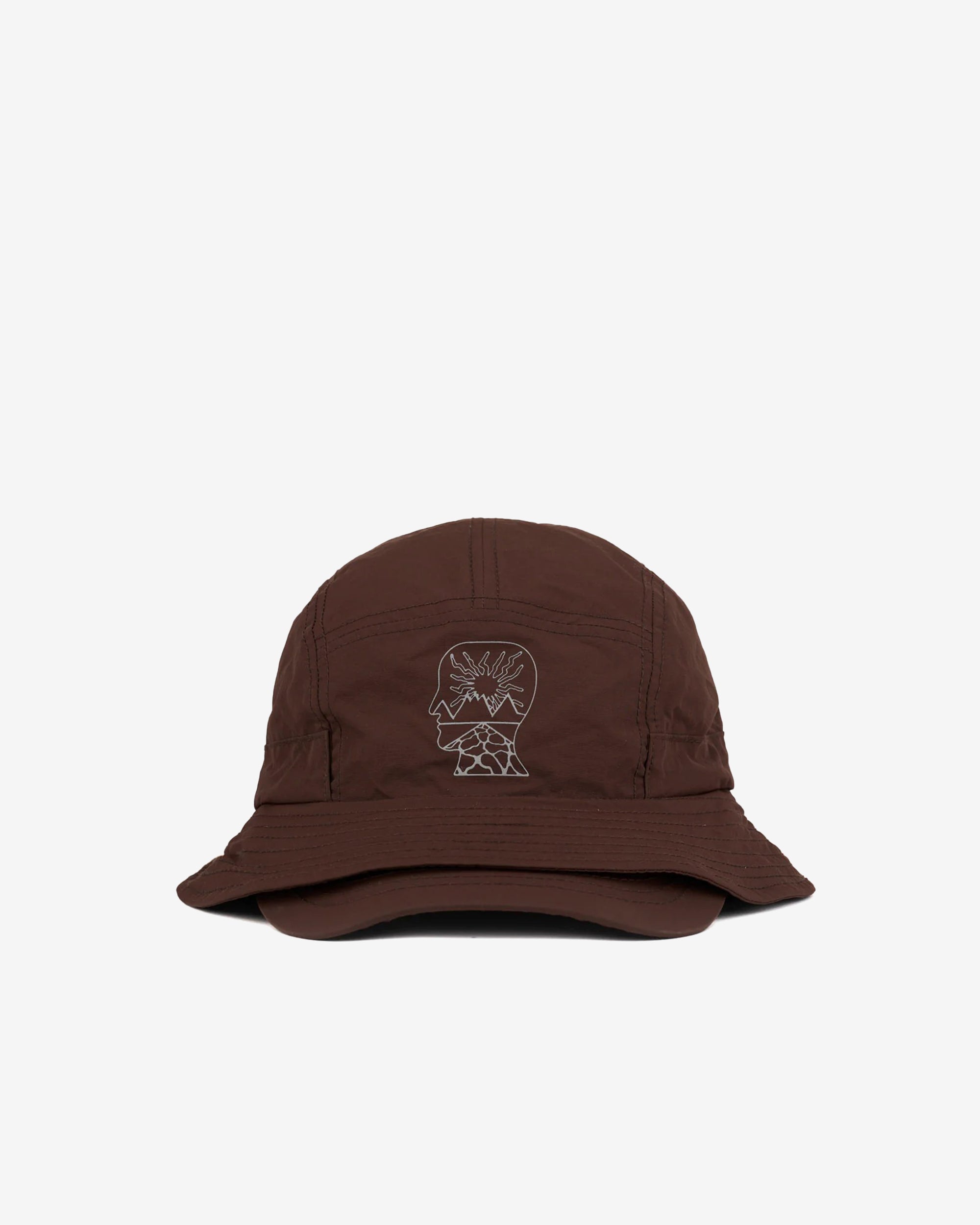 Brain Dead - Men's Equipment Bucket Brim Hat - (Brown) view 1, Click to Zoom in