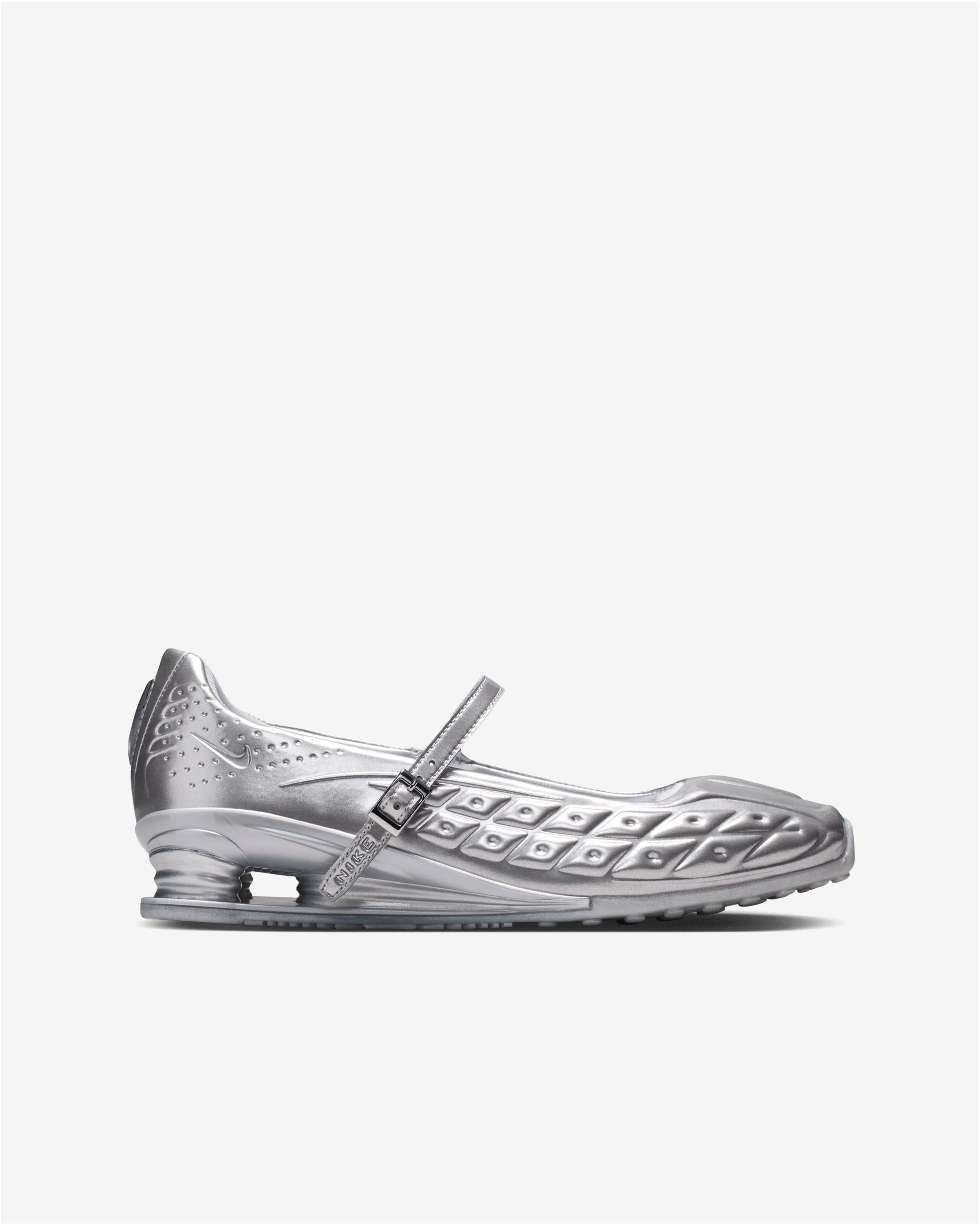 Nike: Women's Shox Z Calistra Sneakers (Silver) | DSMNY E-SHOP