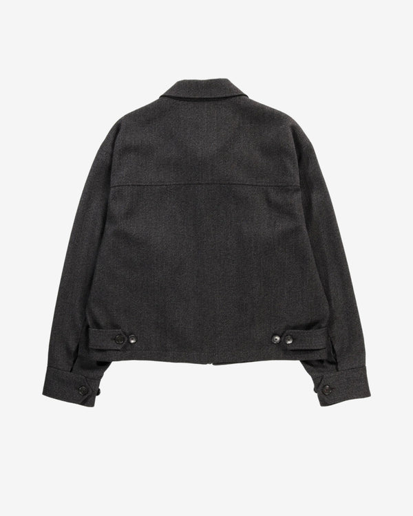 MFPEN - Men's Mail Jacket - (Brown Melange Stripe)