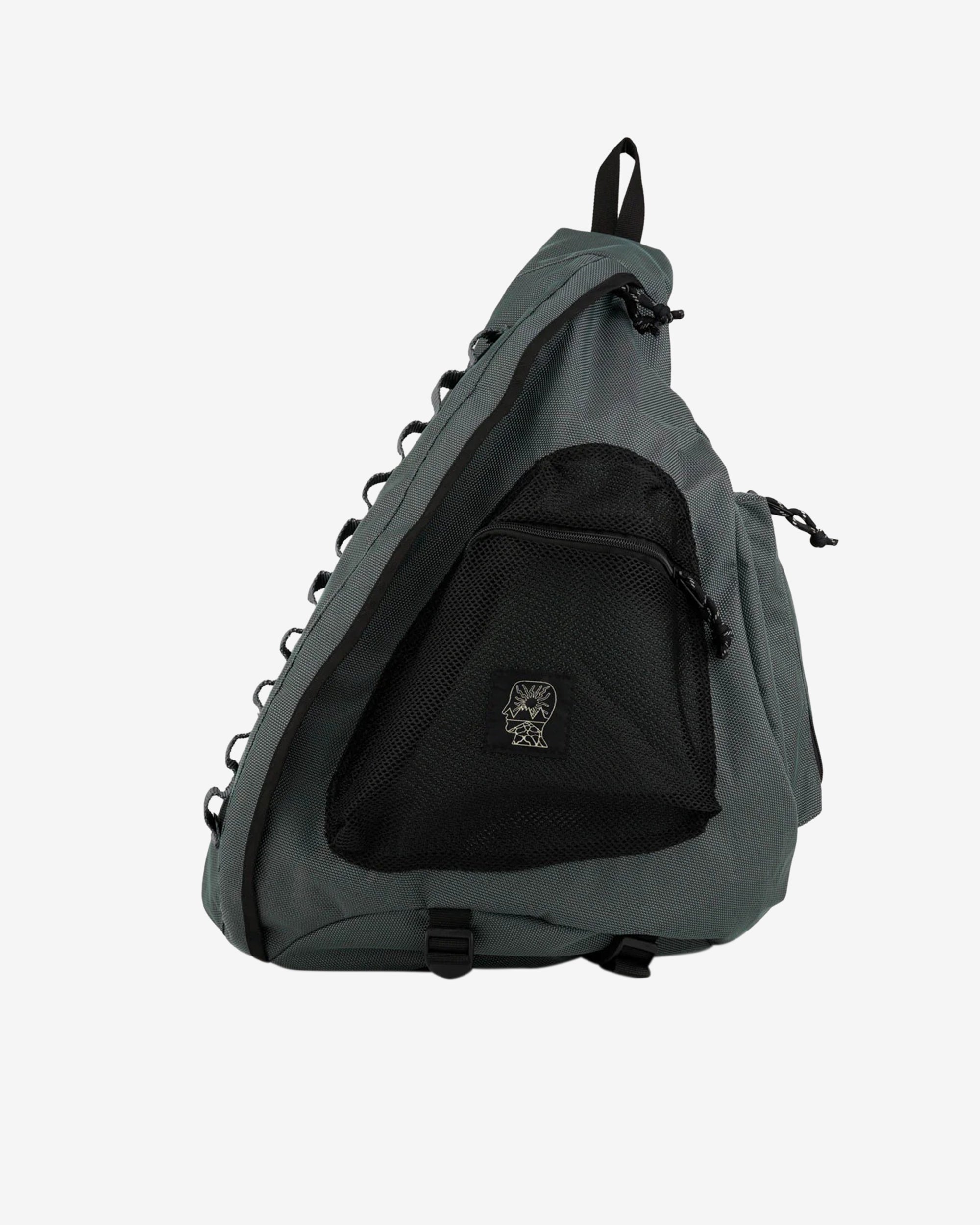Brain Dead - Men's Equipment Single Strap Backpack - (Shark) view 1, Click to Zoom in