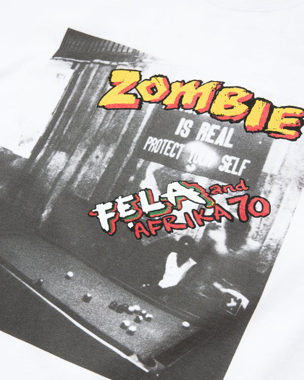 Denim Tears - Fela Kuti "Zombie" Tee - (White)