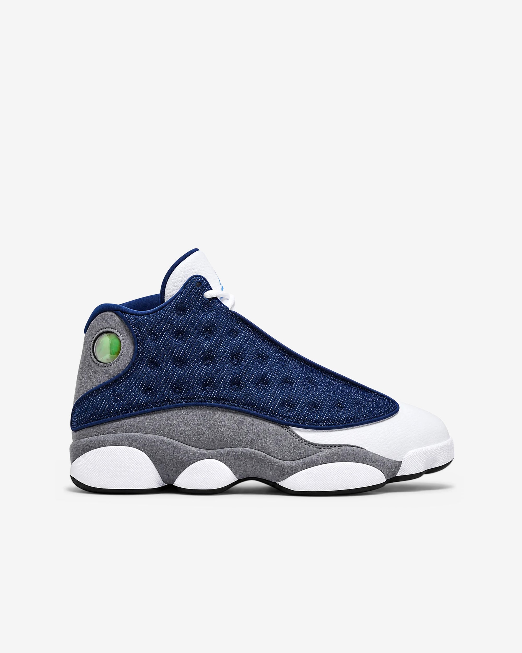 Nike - Men's Air Jordan 13 Retro Sneakers - (Navy/Flint Grey) view 1, Click to Zoom in