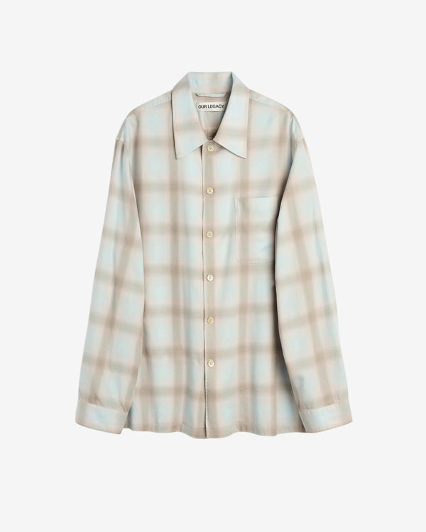Our Legacy - Men's Every Shirt - (Laramie Check Tencel Outrider)