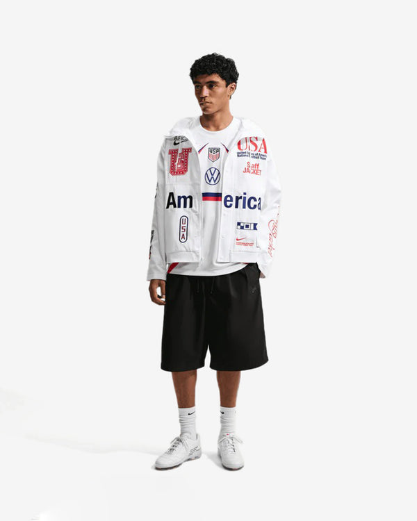 Nike - Men's VAA X USA Woven Staff Jacket - (White/Deep Royal Blue)