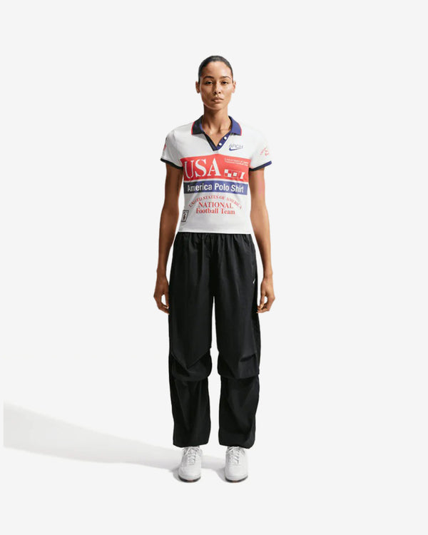 Nike - Women's VAA X USA Polo Shirt - (White/Challenge Red)