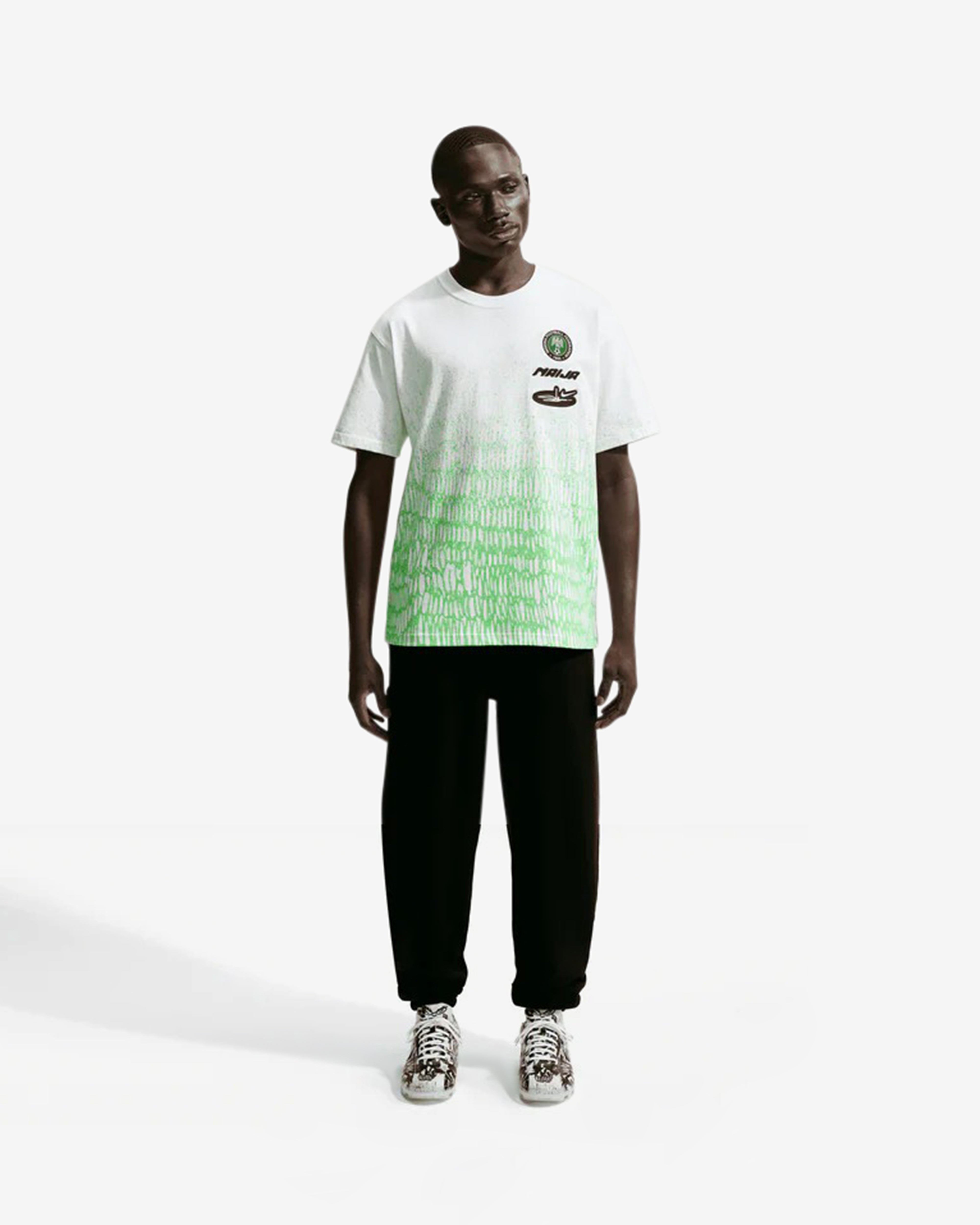 Nike: Men's Slawn X Nigeria T-Shirt (White) | DSMNY E-SHOP