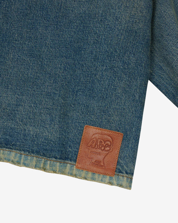 Brain Dead - Men's APC Selvedge Chore Jacket - (Washed Indigo)