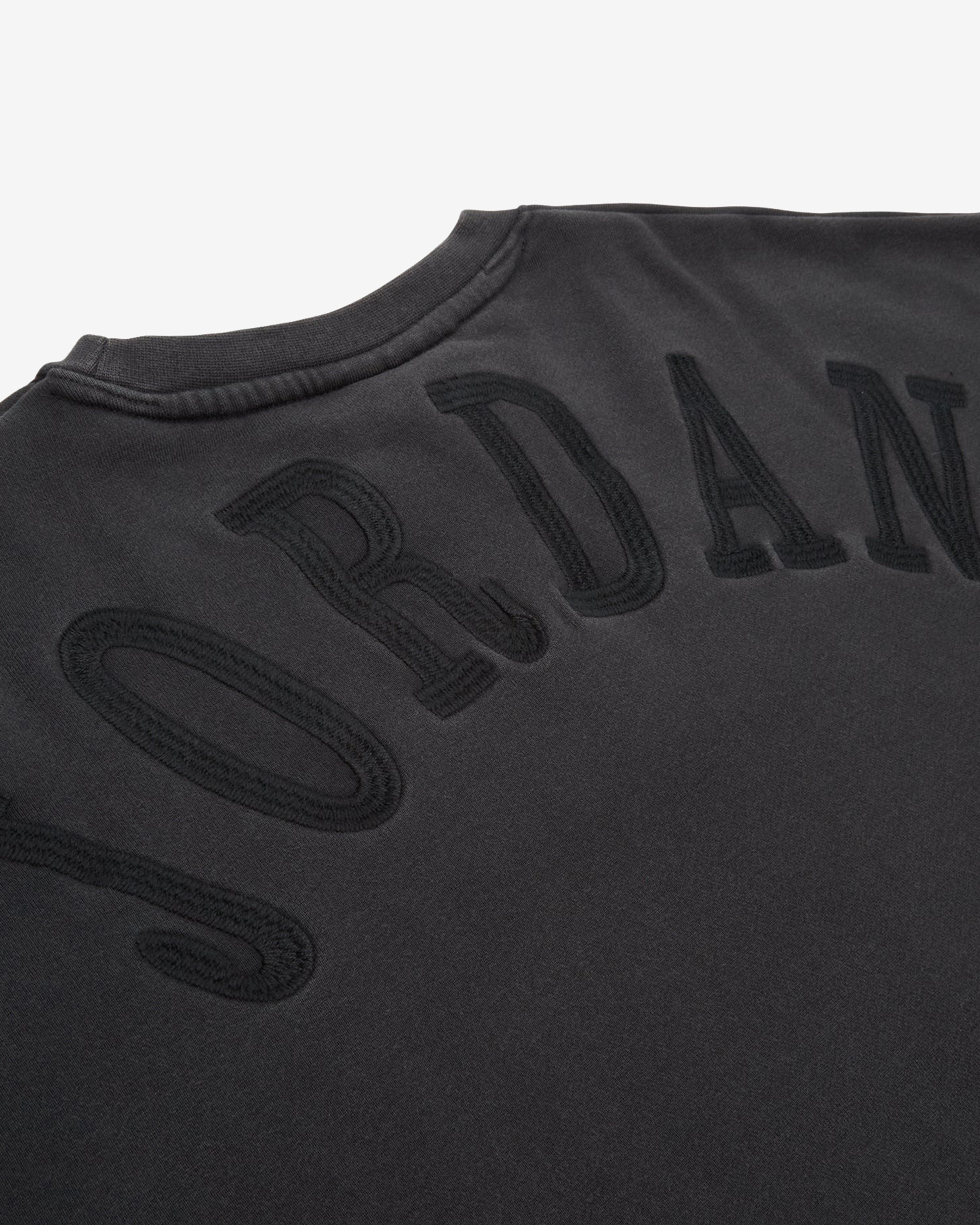 Nike: Men's Jordan X IH Cropped Fleece Crew-Neck Sweatshirt (Black