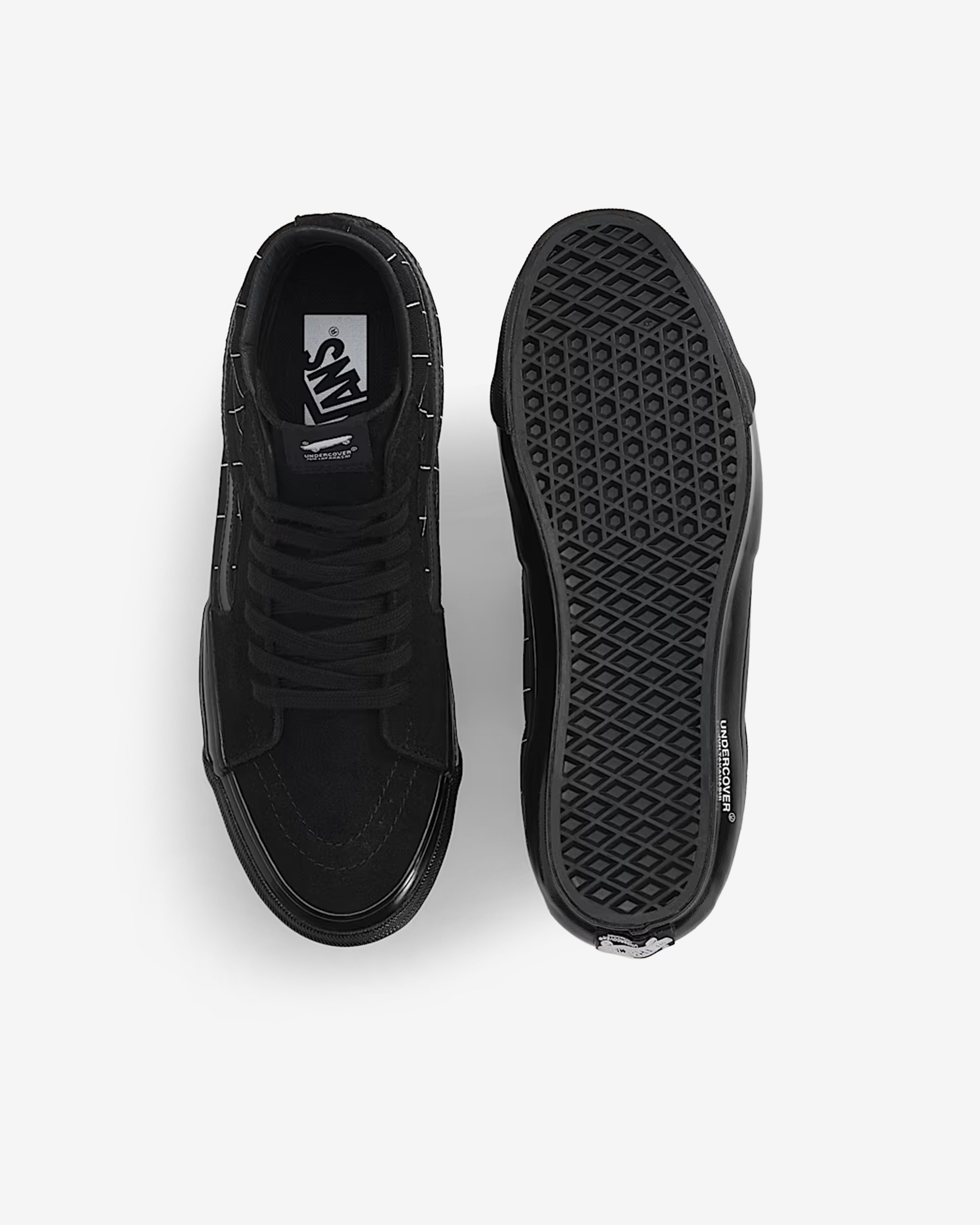 Vans: Men's Undercover Sk8-Hi Sneakers (Black) | DSMNY E-SHOP