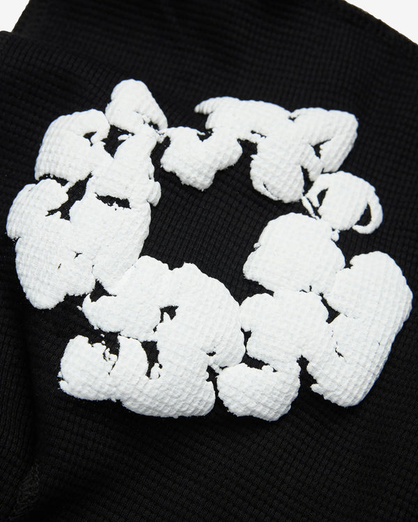 Denim Tears - Men's Thermal Cotton Wreath Durag - (Black)